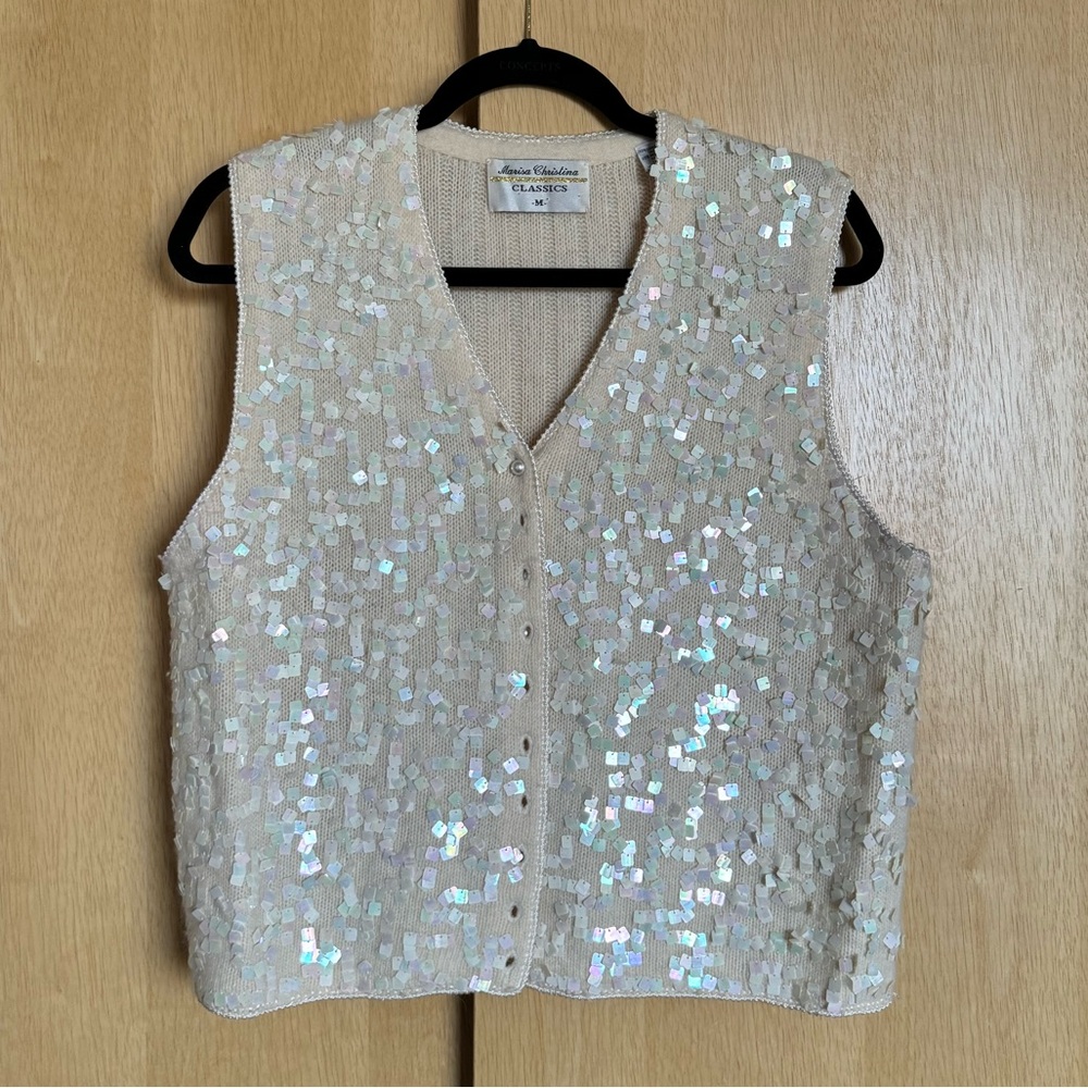 elegant vintage sweater vest
